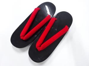 漆塗り　桐下駄(24センチ)